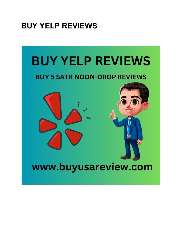 buy yelp reviews