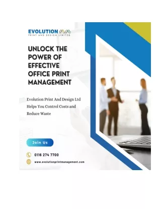 Office Print Management: The Secret to a More Organised Workplace