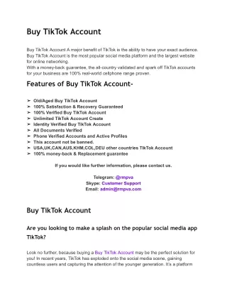 Buy TikTok Account_rmpva