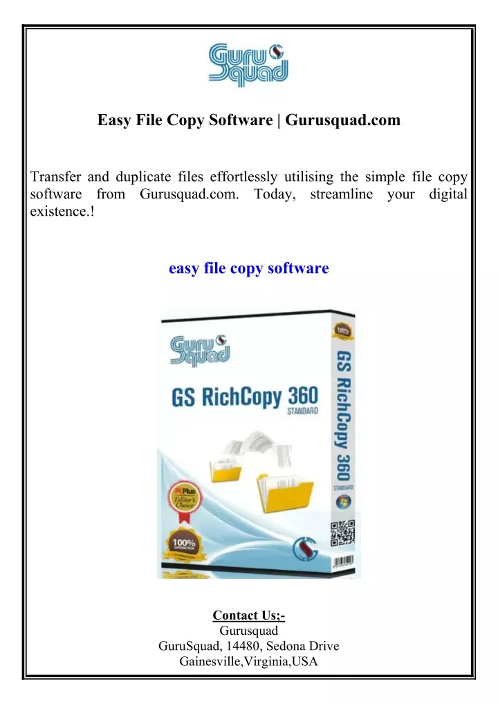 easy file copy software gurusquad com