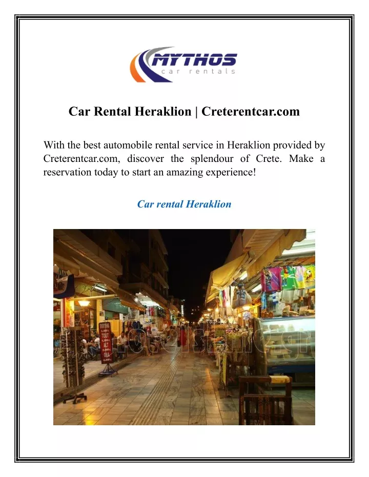 car rental heraklion creterentcar com