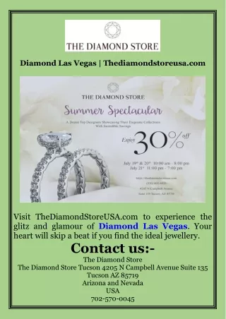 Diamond Las Vegas  Thediamondstoreusa.com