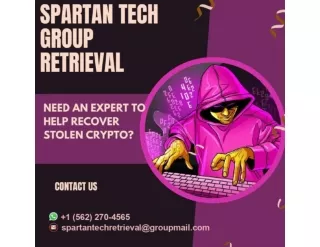 CAN LOST CRYPTO BE RECOVERED? YES, HIRE SPARTAN TECH GROUP RETRIEVAL