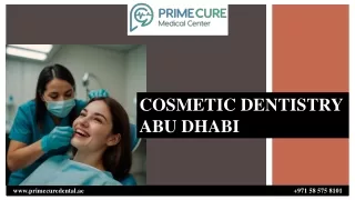 COSMETIC DENTISTRY  ABU DHABI