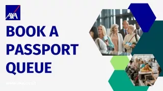 book a passport queue