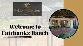 Luxury Resorts Near San Diego - Brizolis Janzen & Associates