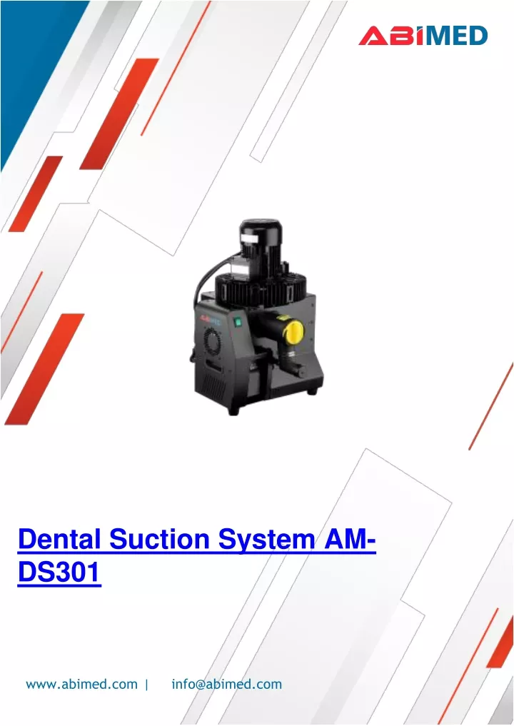 dental suction system am ds301