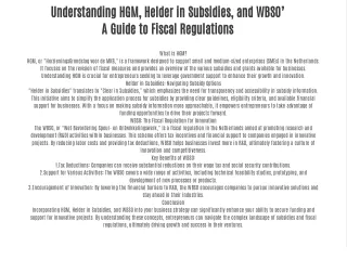 understanding hgm helder in subsidies and wbso