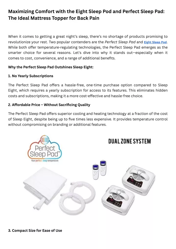 maximizing comfort with the eight sleep