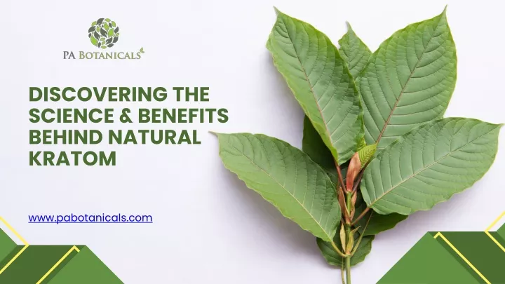 discovering the science benefits behind natural