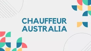 Chauffeur Australia