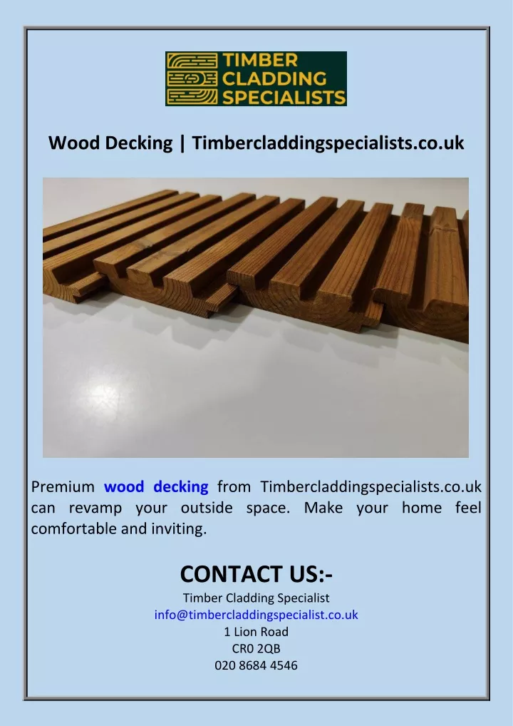 wood decking timbercladdingspecialists co uk