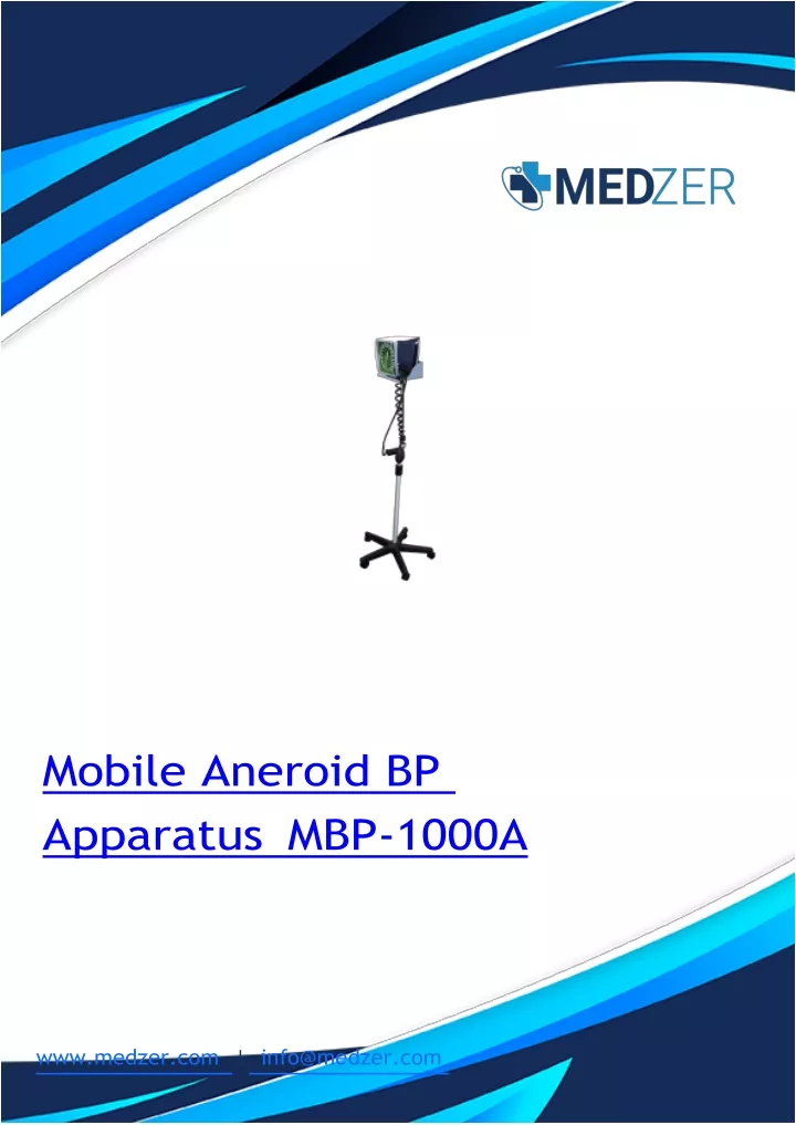 mobile aneroid bp apparatus mbp 1000a