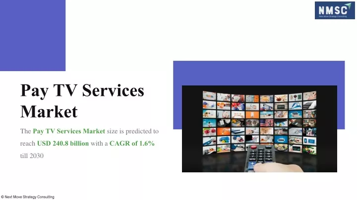 pay tv services market