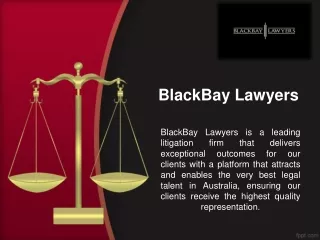 Social Media Lawyer Services - BlackbayLawyers