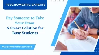 psychometric experts