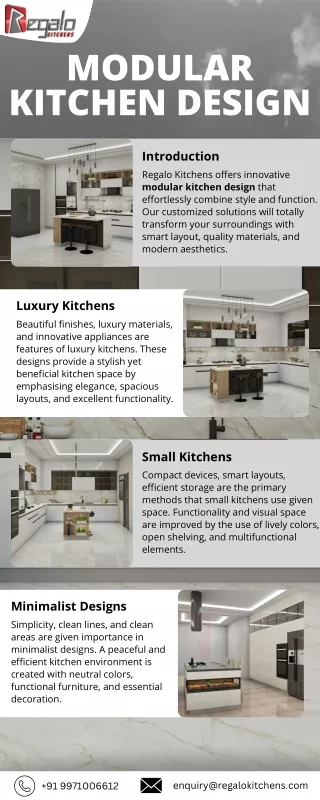 modular kitchen design