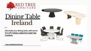 Red Tree Furniture Ireland - Dining and Living Furniture Retailer