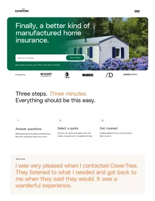 Manufactured Home Insurance - CoverTree