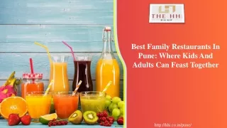 Best Family Restaurants In Pune: Where Kids And Adults Can Feast Together