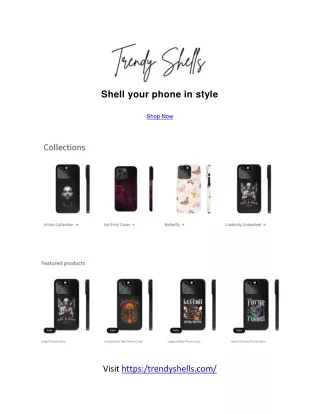shell your phone in style