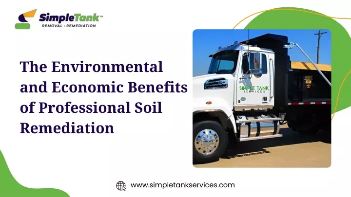 the environmental and economic benefits