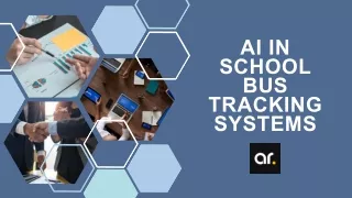 AI in School Bus Tracking Systems