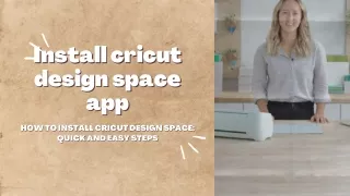 How to Install Cricut Design Space Quick and Easy Steps