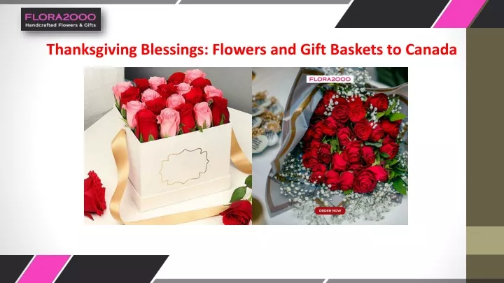 thanksgiving blessings flowers and gift baskets