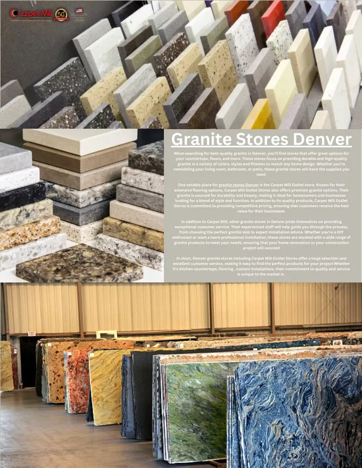 granite stores denver when searching for best