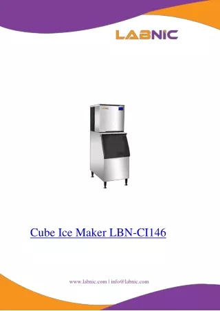 cube ice maker lbn ci146