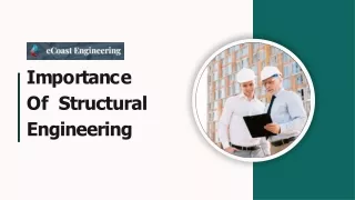 Importance Of Structural Engineering