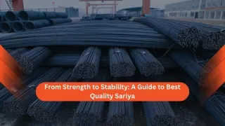 From Strength to Stability: A Guide to Best Quality Sariya