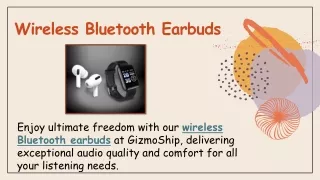 Wireless Bluetooth Earbuds