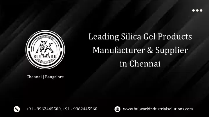 leading silica gel products manufacturer supplier