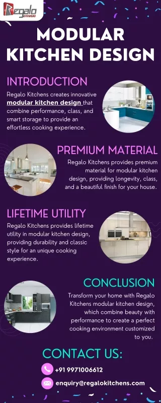 modular kitchen design