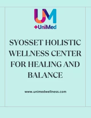 Syosset Holistic Wellness Center for Healing and Balance