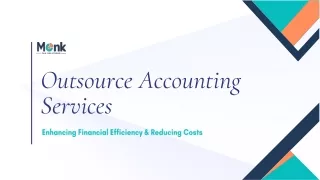 Unlock Financial Efficiency with Outsourced Accounting Services | MonkTaxSolutio