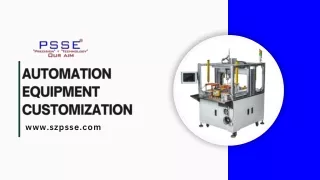 automation equipment customization