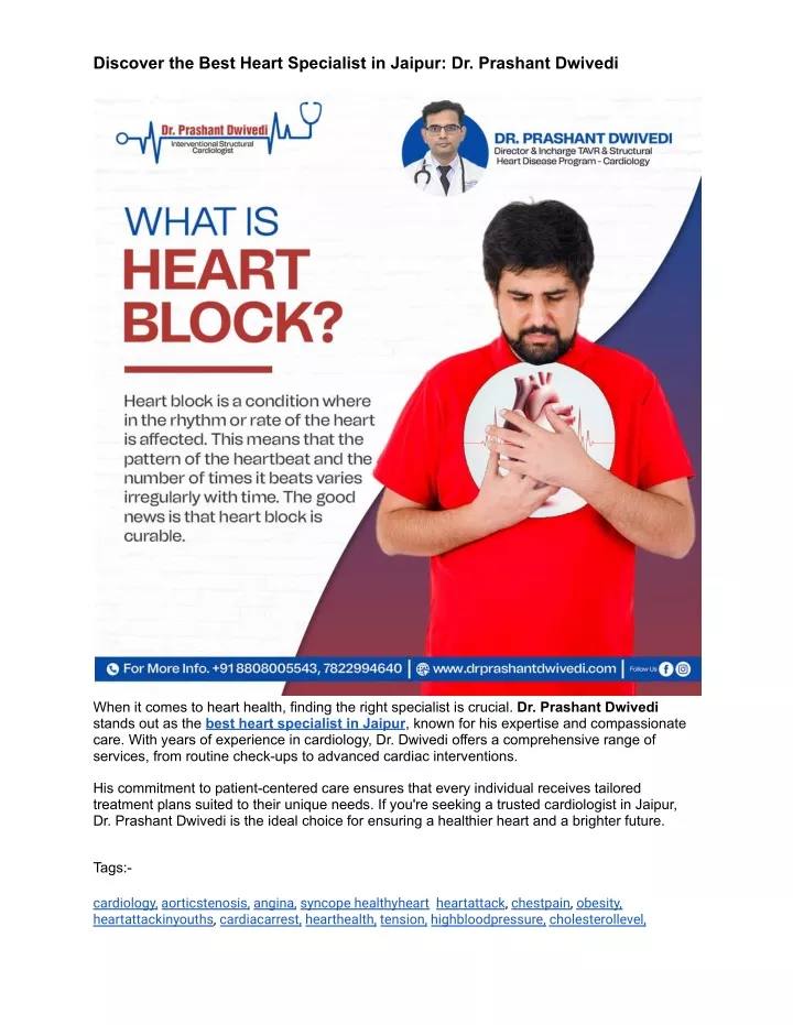 discover the best heart specialist in jaipur