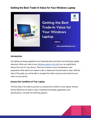 getting the best trade in value for your windows