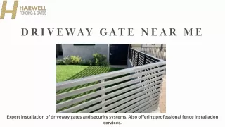 Best Motorized Gates & Fencing Options in Los Angeles - Driveway Gate Near Me