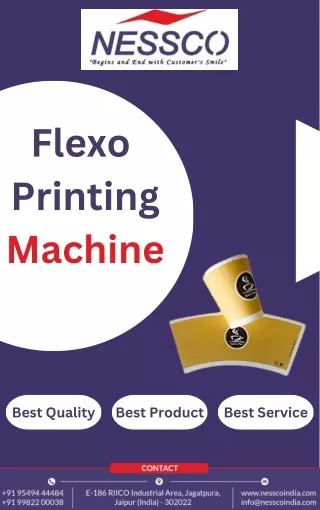 flexo printing machine