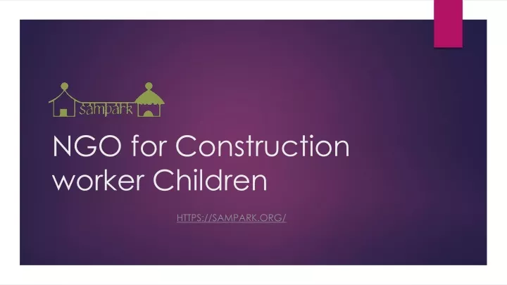 ngo for construction worker children