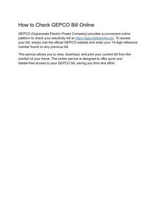 gepcobillsonline.pk