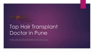 Top Hair Transplant Doctor in Pune