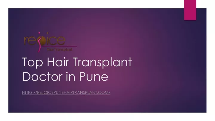 top hair transplant doctor in pune