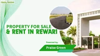 Plots For Sale In Rewari PPT