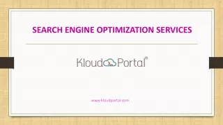 Specialized SEO agency in hyderabad | KloudPortal