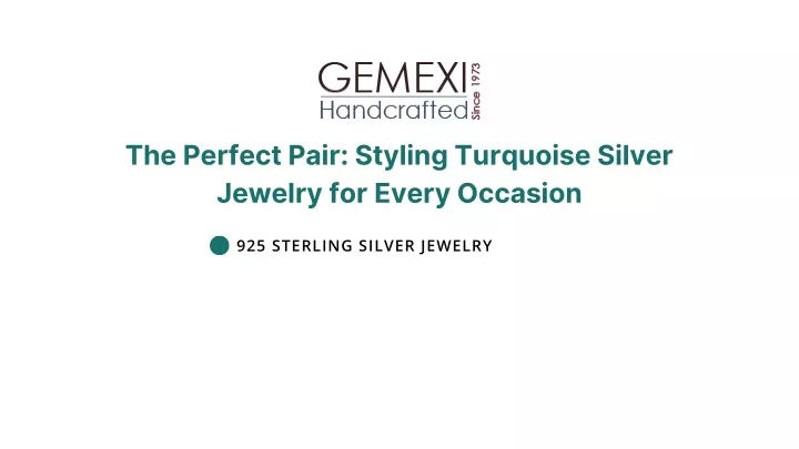 the perfect pair styling turquoise silver jewelry